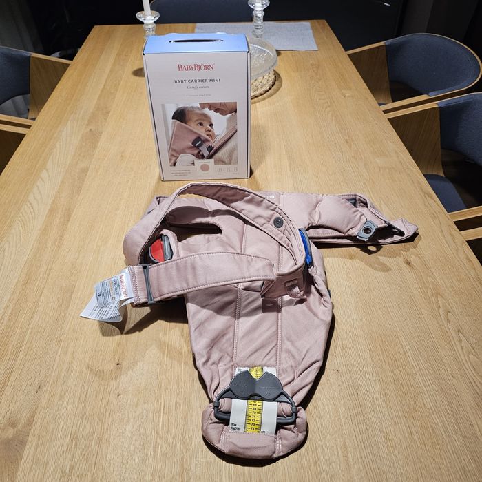 Рюкзак-кенгуру BabyBjorn Baby Carrier Mini (Pastel, Cotton)