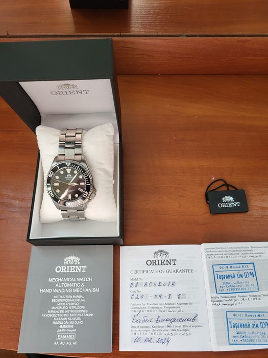 Годинник Orient Triton RA-AC0K01B10B