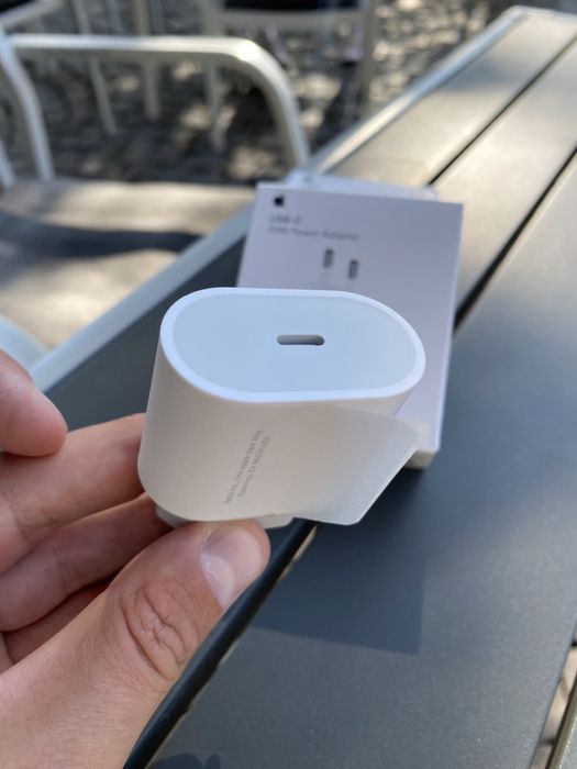 Блочок 20w для iPhone, iPad блок живлення зарядка оригінальний