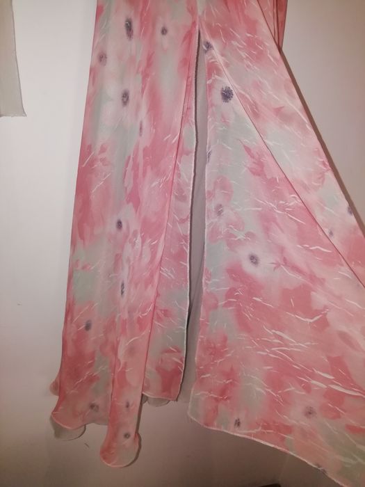 Vestido de cerimónia + echarpe