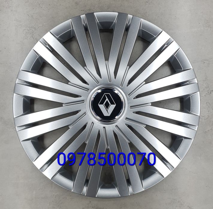 Ковпаки Рено R15 Renault Сценік Меган Кенго Кліо Логан Сандеро Лагуна