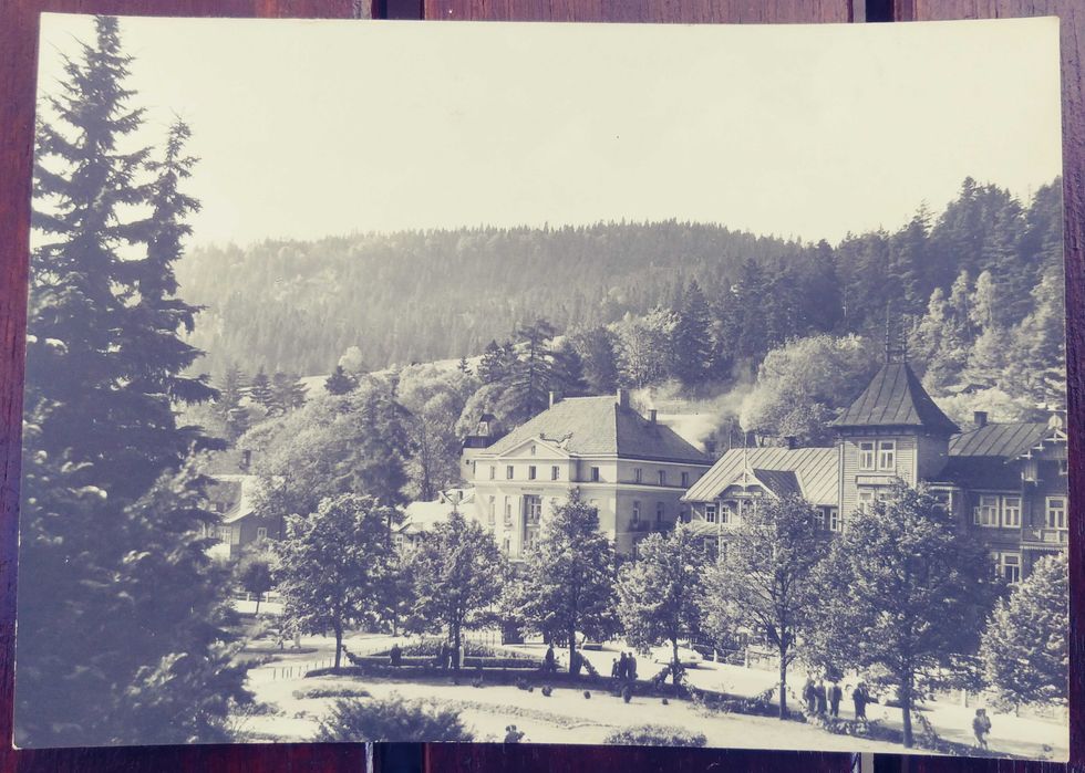 Pocztówka Krynica 1962