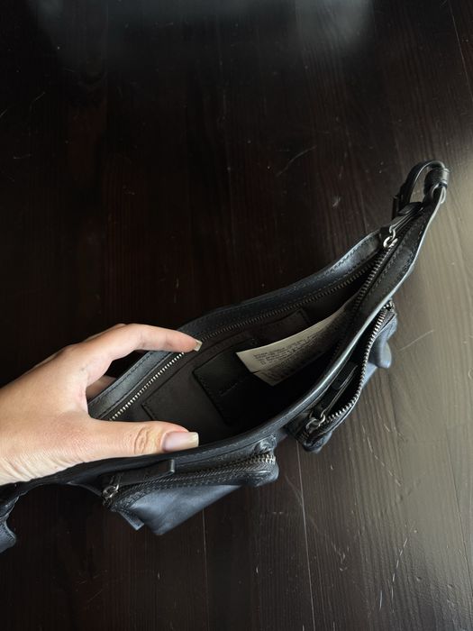 Шкіряна сумка zara