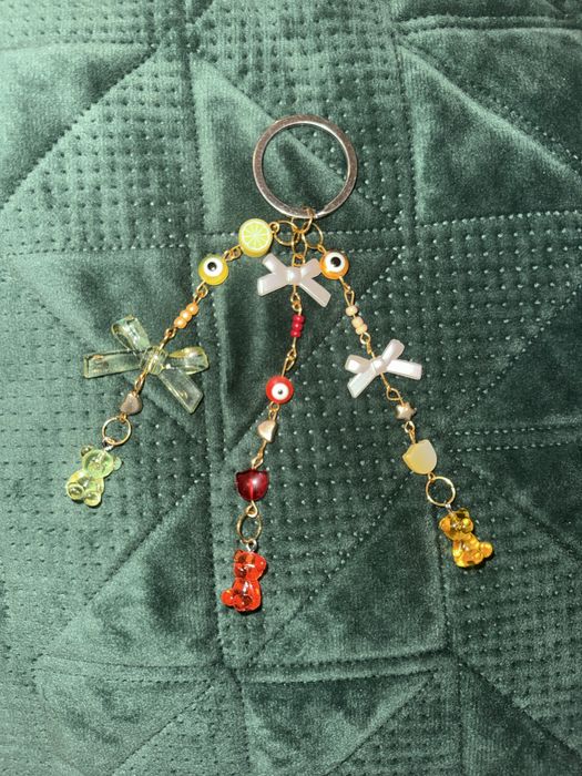 Brelok koraliki ręcznie robiony