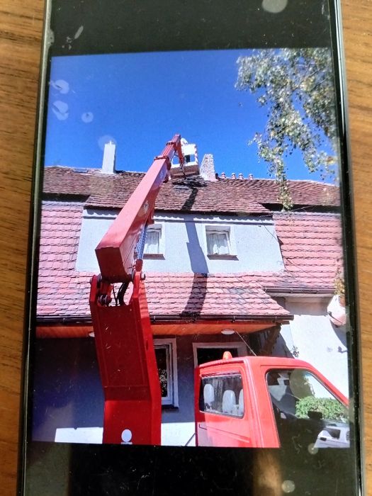 Podnośnik koszowy zwyżka wycinka 100 zł godz(24/h)