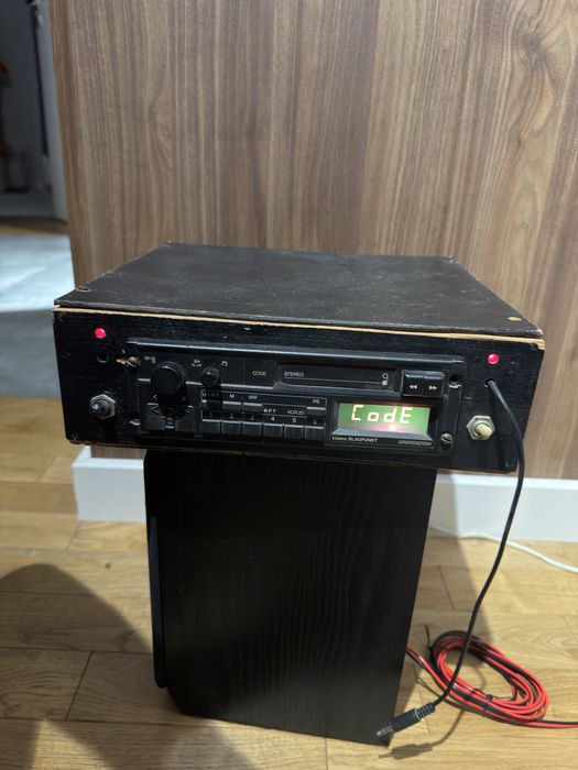 Radio na kasety - Lizens BLAOPUNKT Greifenstein (Posiadam Kod)