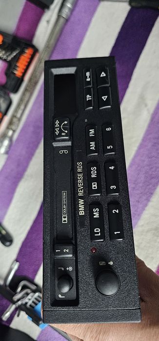 Radio bmw reverse rds e30 e34 e36 klasyk vintage retro