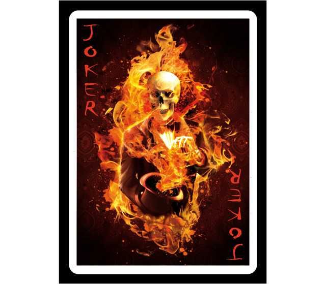 Baralho de Cartas Bicycle Pyromaniac e Bicycle Bicycle Faith