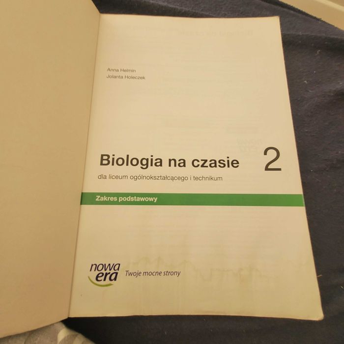 Biologia na czasie 2 Nowa Era