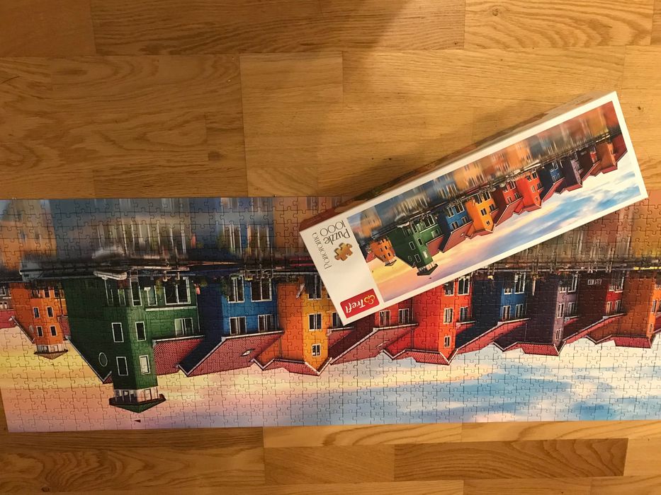 Puzzle 1000 panorama Holandia