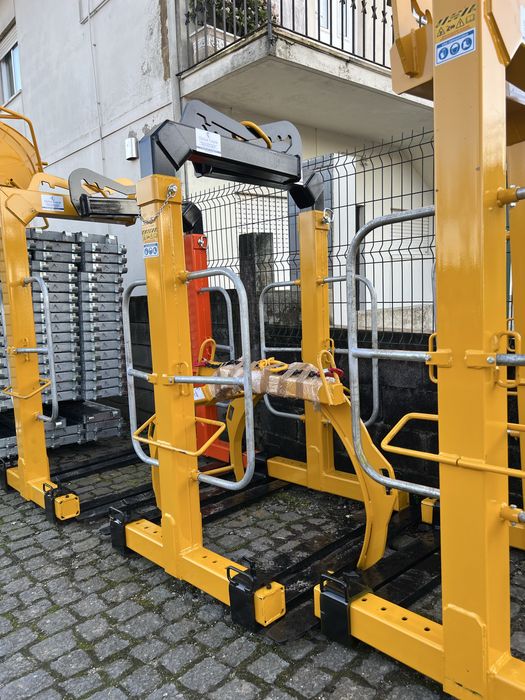 Porta paletes grua 2000kg regulável e extensível