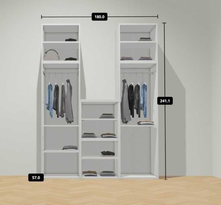 Armário Roupeiro Platsa