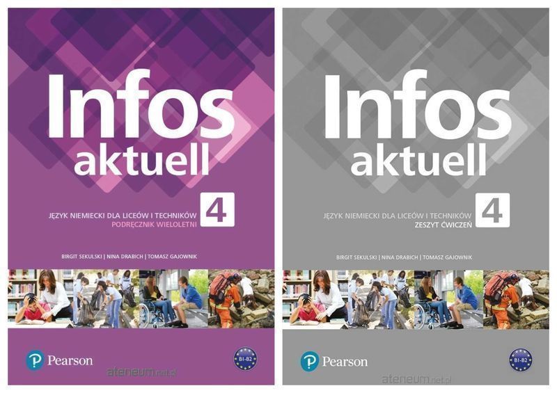 INFOS AKTUELL 4 Podręcznik + Ćwiczenia Longman Pearson