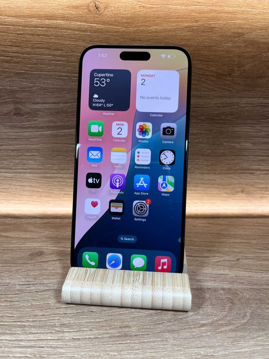 iPhone 15 Pro Max 512 Black !! №: 4834 !! R-SIM !! З США !! Айфон купити оригінал !!