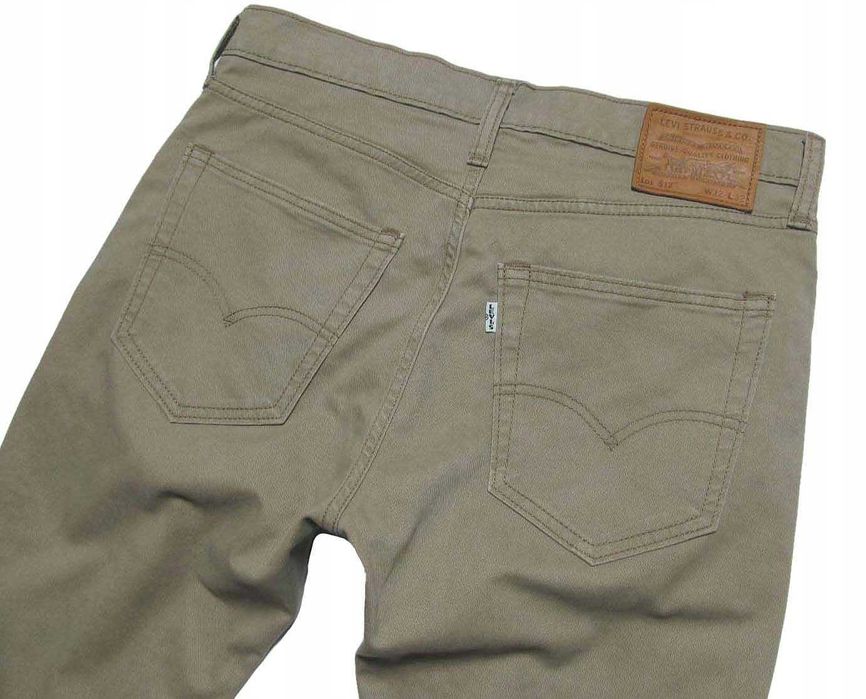 LEVIS 512 _ W32 L32 _ original _ slim _ spodnie pas 86cm