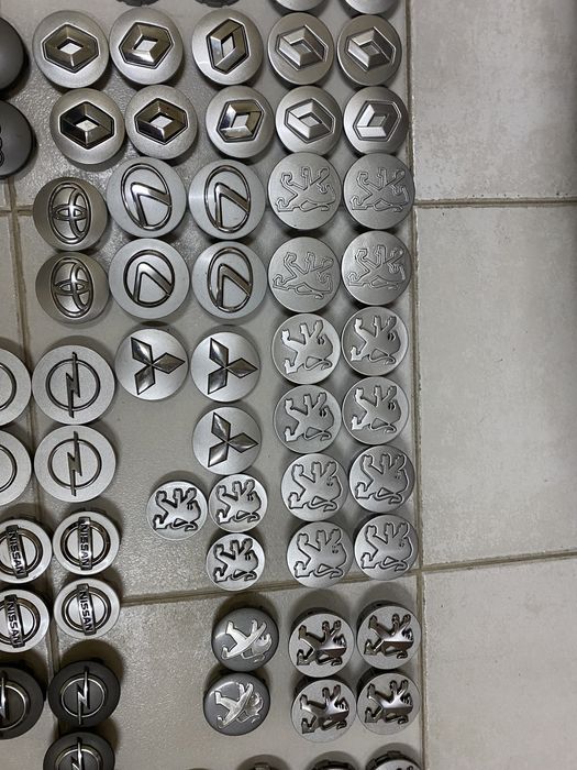 Centros Jantes/Tampas Peugeot Citroen Ford Renault Audi Seat opel mazd