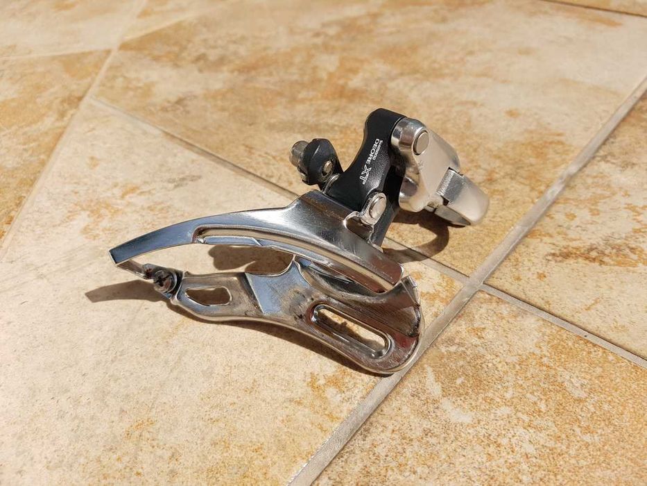 przerzutka przód Shimano DEORE XT, FD-M737, obejma 31.8mm, retro mtb