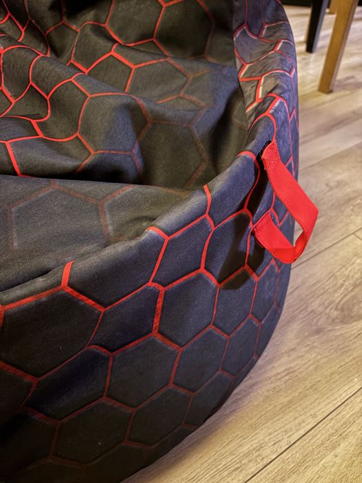 Duży worek pufa do siedzeni