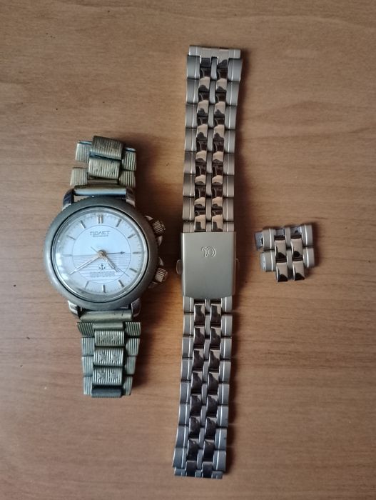 Часы Полет Наутилус с будильником