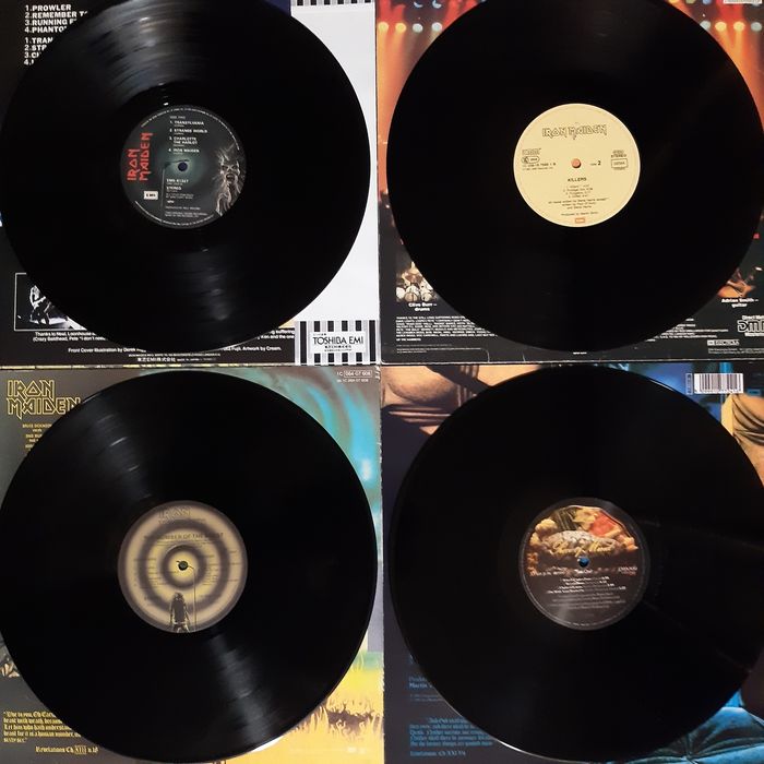 Виниловые пластинки Iron Maiden