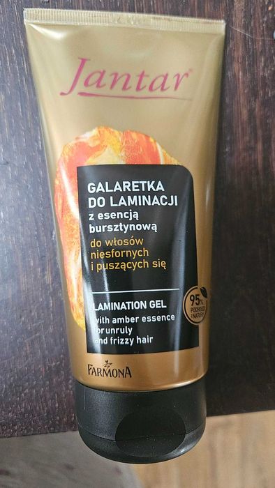 Jantar Galaretka do laminacji z esencją bursztynową