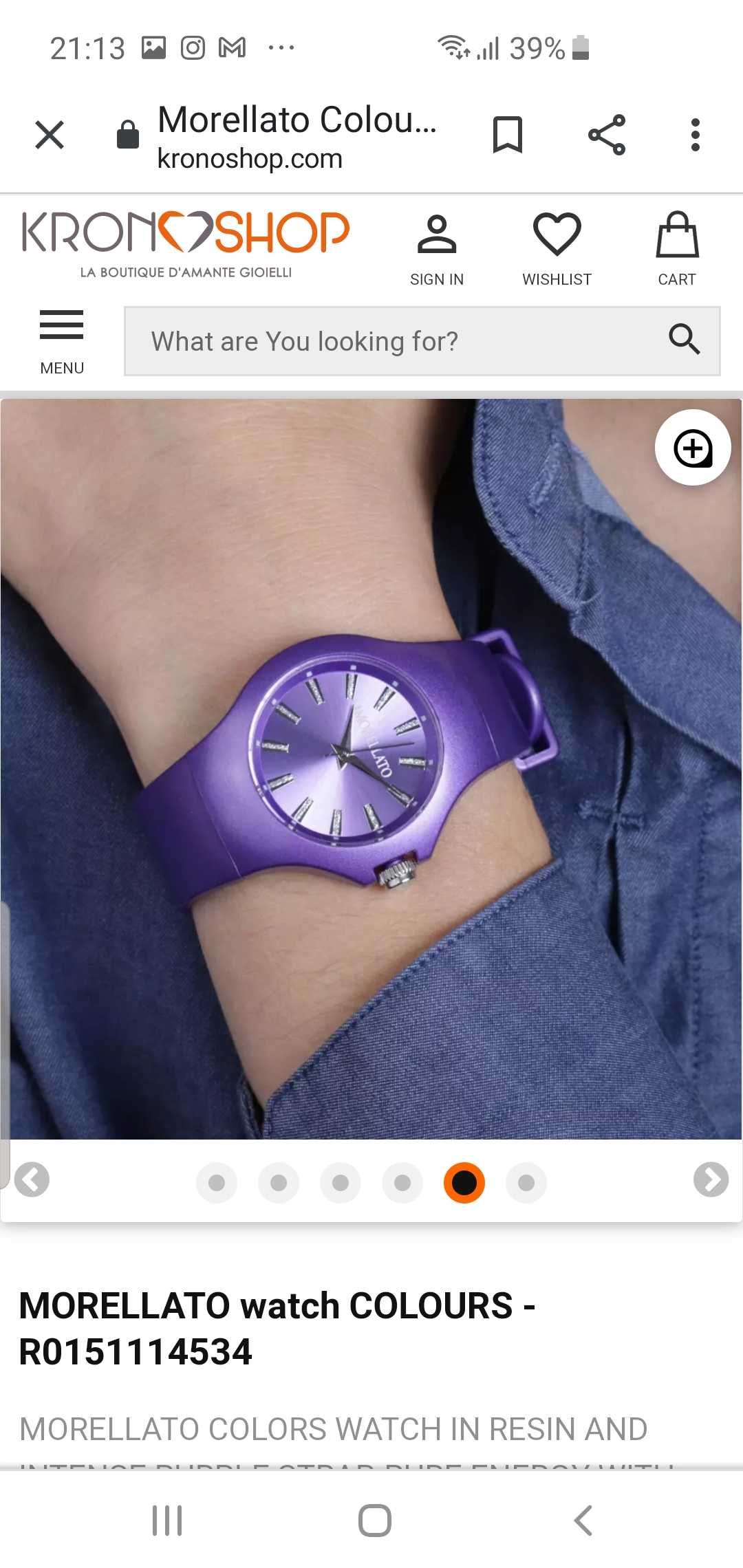 Kronoshop morellato hotsell