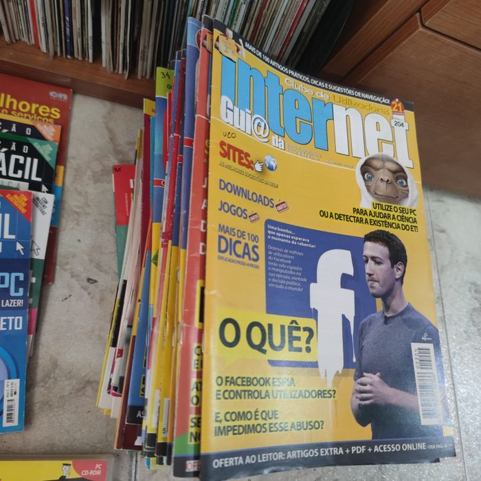 Revistas informática  + 100 unidades