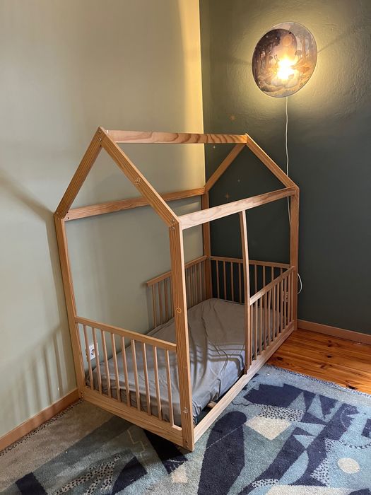 Cama Montessori 140x70cm com colchao