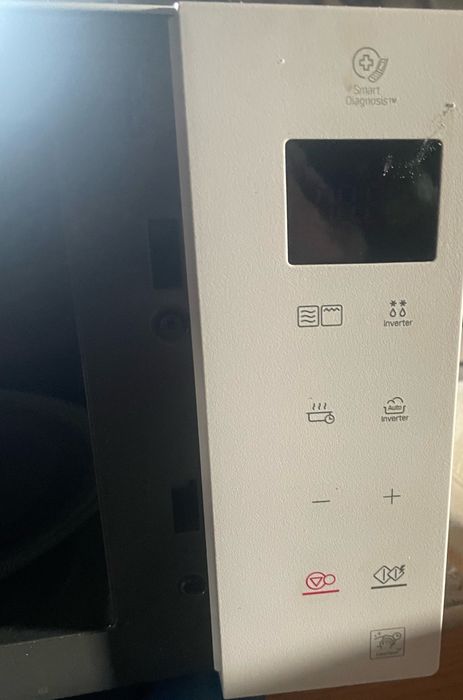 Micro-ondas com grill LG NeoChef™ MH6336GIH, 23 litros, 1000 W, Smart Inverter, EasyClean™, branco