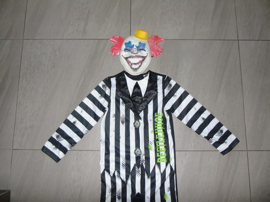 Strój Beetlejuice Sok z Żuka 9-10 lat