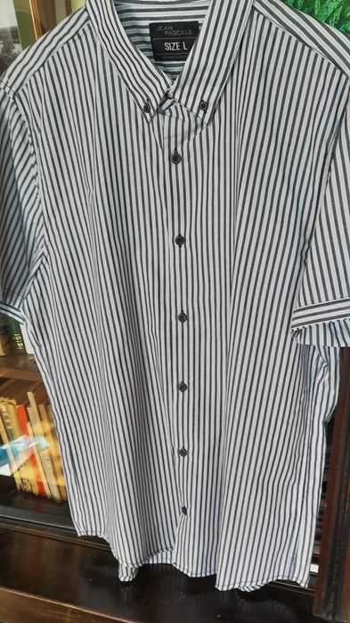 Koszula   w paski   Nowa     Jean Pascale    roz. L