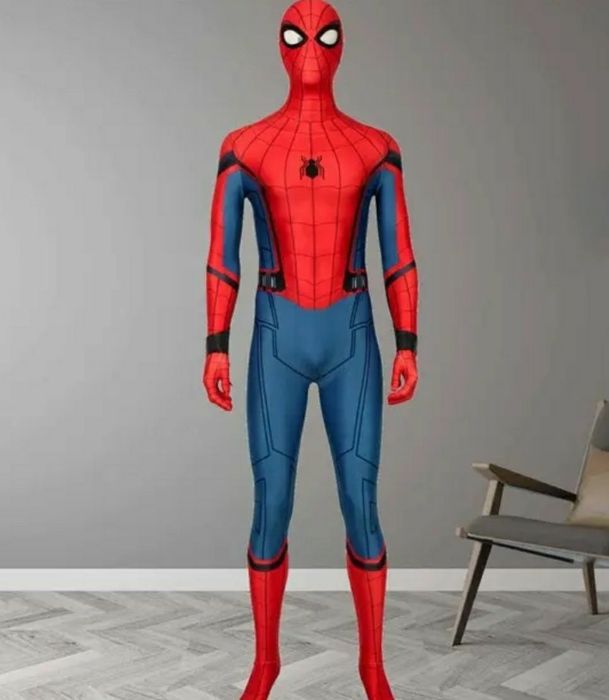 [NOVO] Fato Homem Aranha Homecoming Spiderman Cosplay