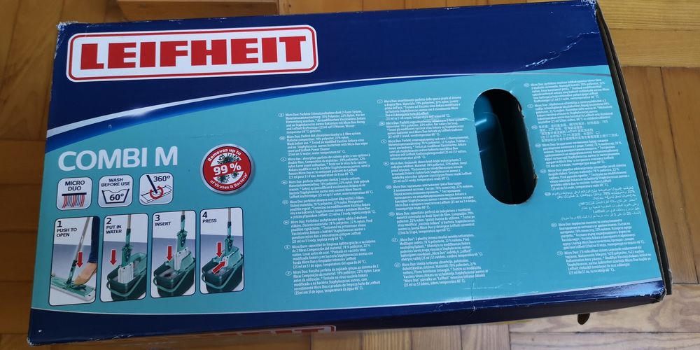 NOWY mop najlepszej jakości zestaw Leifheit Combi M dowóz gratis