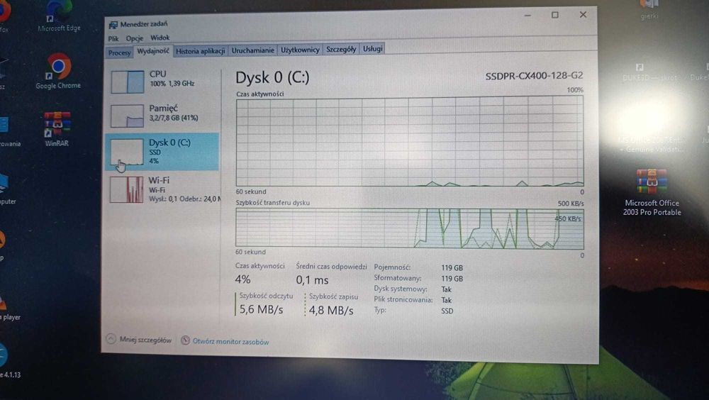 Laptop Lenovo ThinkPad X131e - Windows 10 Pro, SSD