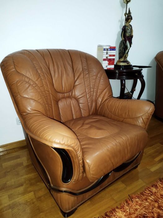 Sofa como novo em pele