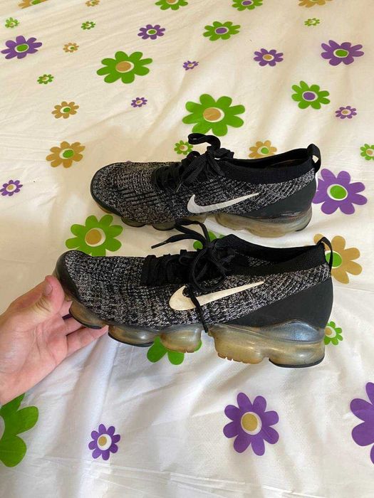 Nike Air VaporMax Flyknit Black White | Оригинал | Размер 42.5