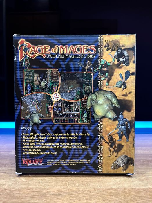 Rage of Mages (PC PL 1999) BIG BOX polskie premierowe wydanie