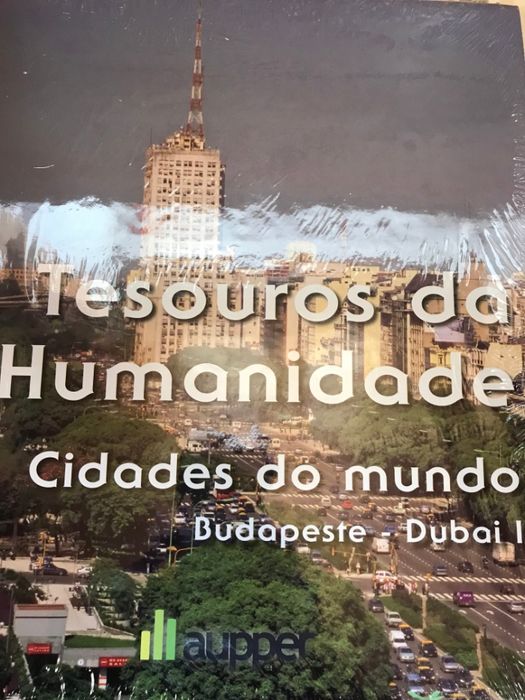 Enciclopédia 5 Livros - Tesouros da Humanidade - AUPPER - NOVOS