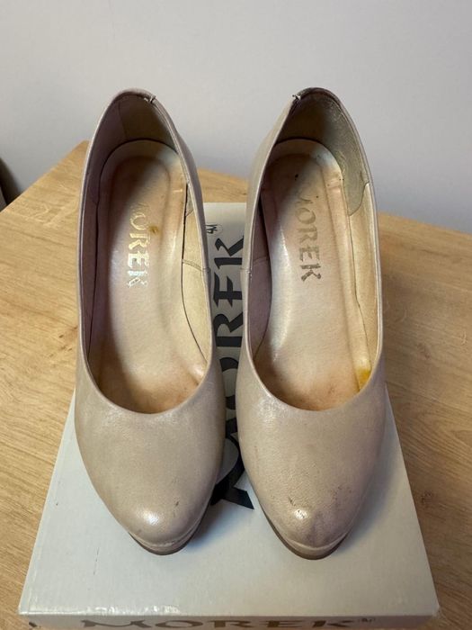 Buty na obcasie 34 Morek