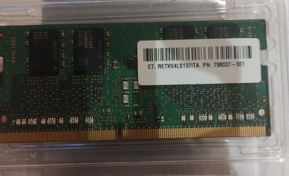 Memória Portátil DDR4 8 GB