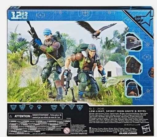 GI Joe GIJOE Classified Low-Light, Iron-Knife #128 (NOVO SELADO)