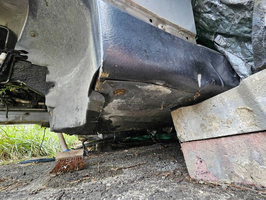 BMW E38 błotnik przed lift lewy prawy przód idealny arktis silber 309