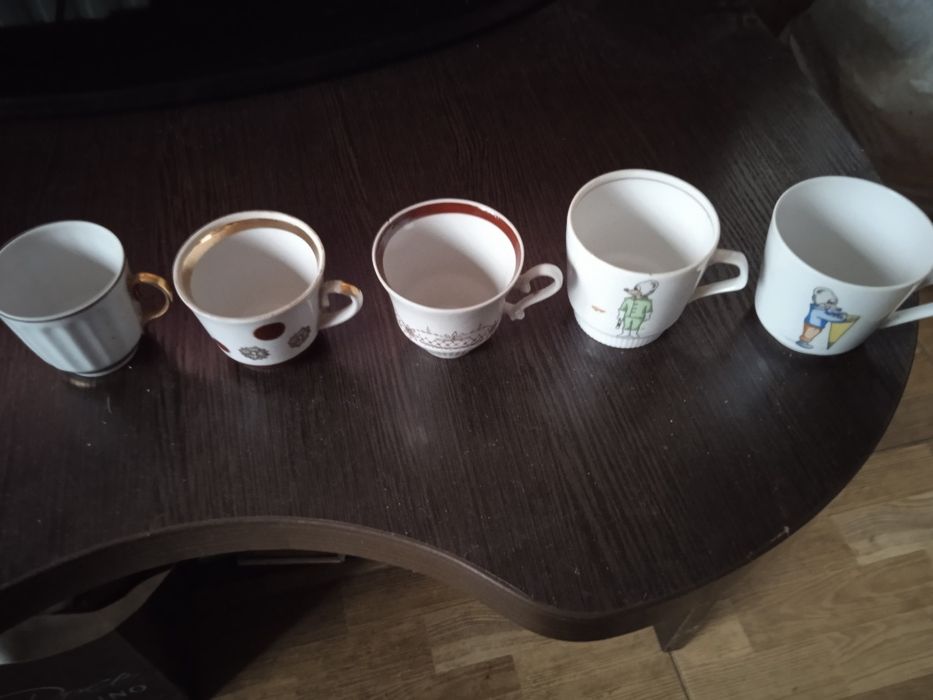 Чашки кофейные производства СССР.