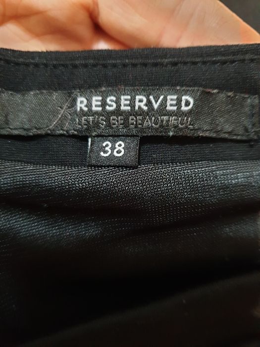 Spódnica czarna Reserved 38