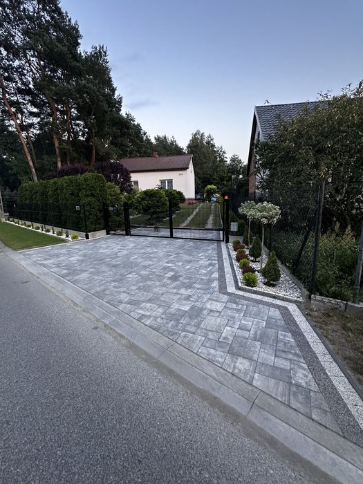 Układanie kostki brukowej GOLDEN BRUK ~ Z NAMI WSZYSTKO SIĘ UŁOŻY