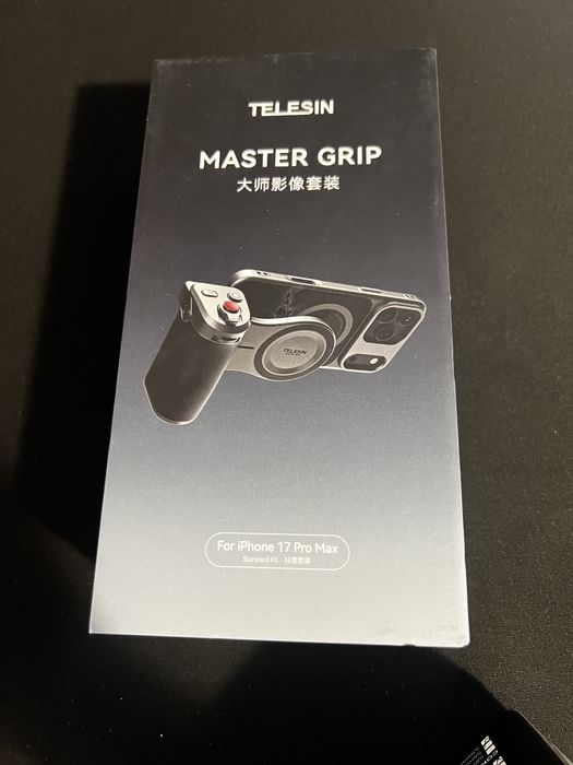 Uchwyt fotograficzny TELESIN Master Grip do iPhone 17 Pro Max