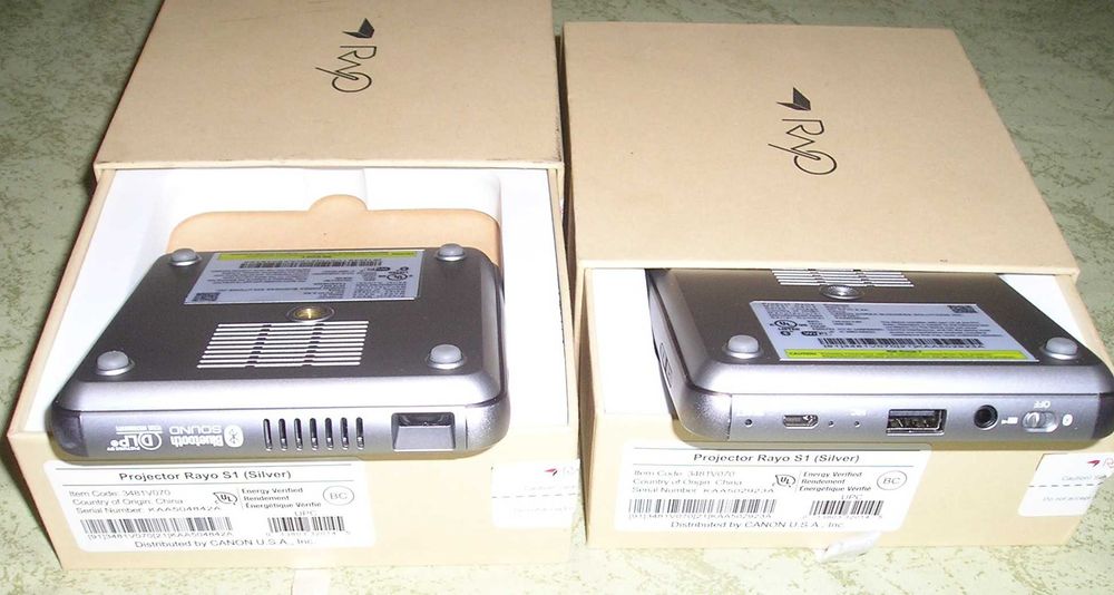 карманный фотовидео проектор от Canon (знаменитой фотоаппаратами)