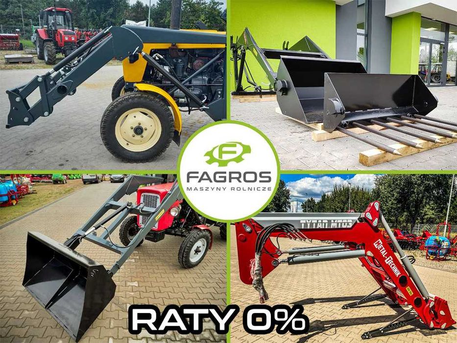 # MONTAŻ TUR ŁADOWACZ Czołowy Euroramka Linka Mechaniczny Hydrauliczny