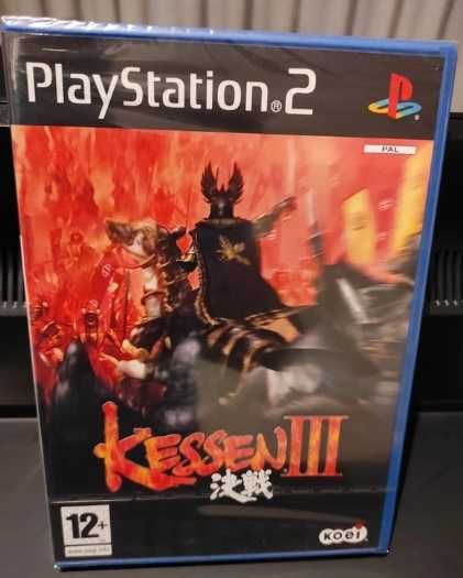 Kessen III PAL PS2 (Novo selado)