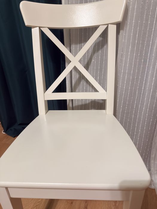 Cadeira Ingolf/Rosentorp branca IKEA
